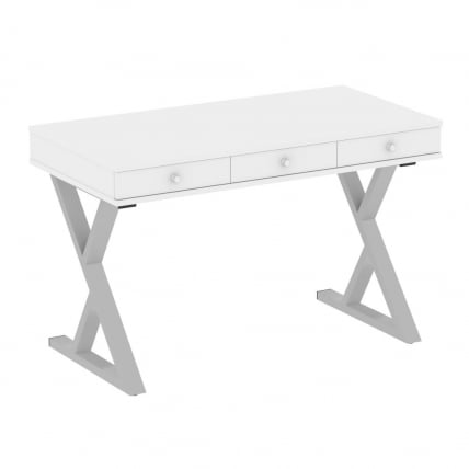 Стол письменный ХОМЕ ОФФИCЕ ВР.СП-1-118.М Белый Бриллиант/Серый металл / HOME OFFICE VR.SP-1-118.M_0