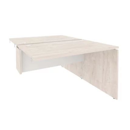 Стол-приставка двойной к опорным элементам ОНИКС О.Д.СПР-2.8 Денвер Светлый/Белый / ONIX O.D.SPR-2.8_0