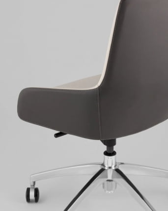 Кресло офисное ТопЧаирс Соуло серый / TopChairs Soulo_6