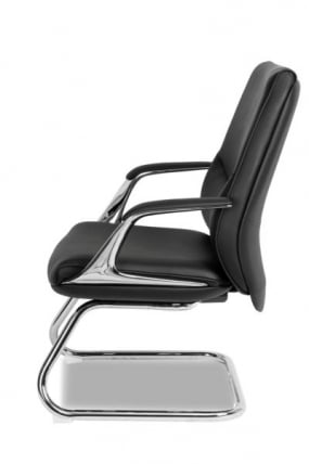 Кресло для посетителей Коллеге CЛГ-627 ЛТУ-C Блаcк / College CLG-627 LTU-C Black_1