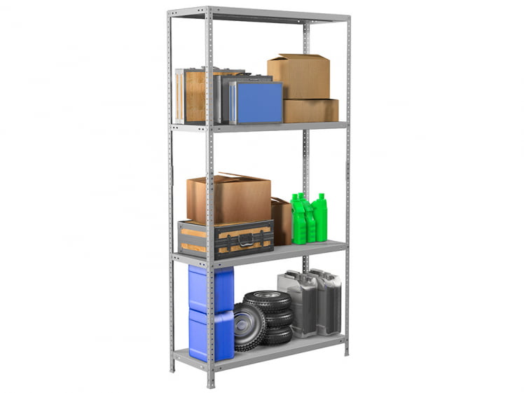 Стеллаж МС Стандэрт 200КД/100кс40/4 / MS Standart 200KD/100x40/4_0