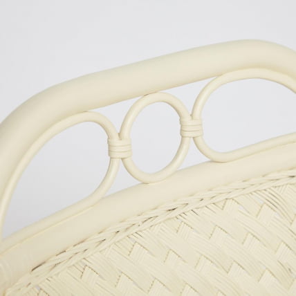 Комплект террасный АНДРЕА (стол кофейный со стеклом + 2 кресла + подушки) ротанг, 64х67х92см / Д60х55, ТCХ Вхите (белый) / ANDREA D60х55, TCH White_7