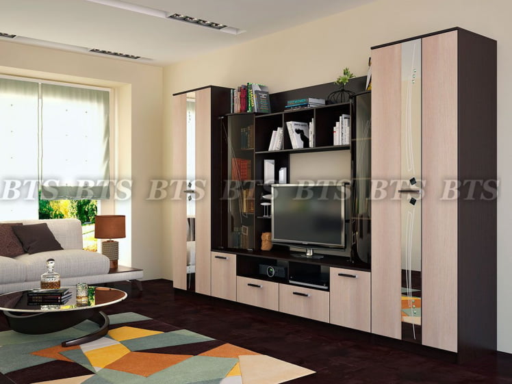 Гостиная Венеция (БТС) Венге/лоредо / (BTS)_0