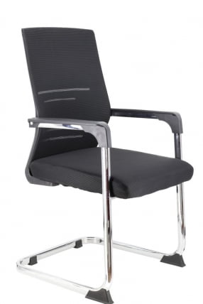 Кресло для посетителей Еверпроф Висит Сетка Черный / Everprof Visit_1