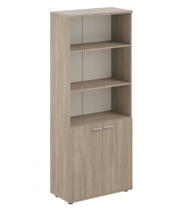 Шкаф высокий полуоткрытый Сигма СГ.831.ОД.ОД Дуб темный / Sigma SG.831.OD.OD_0