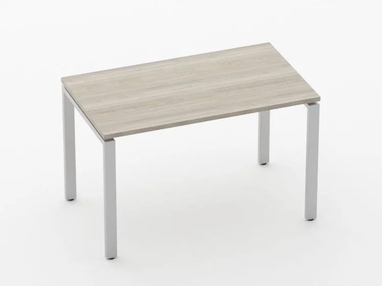 Стол прямой Дека П-обр. каркас 7.07.12  Дуб Сантана светлый / Deka_0