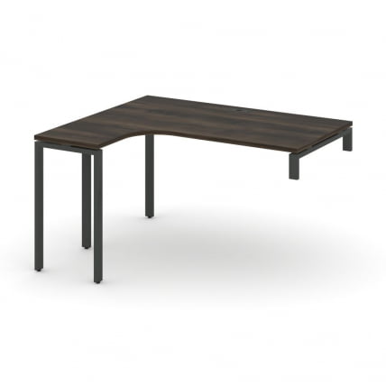 Стол-надставка на опорную тумбу (левый) CОНCЕПТ CН.ОСАН-004(Л) Дуб Мали Антрацит / CONCEPT CN.OSAN-004(L)_0