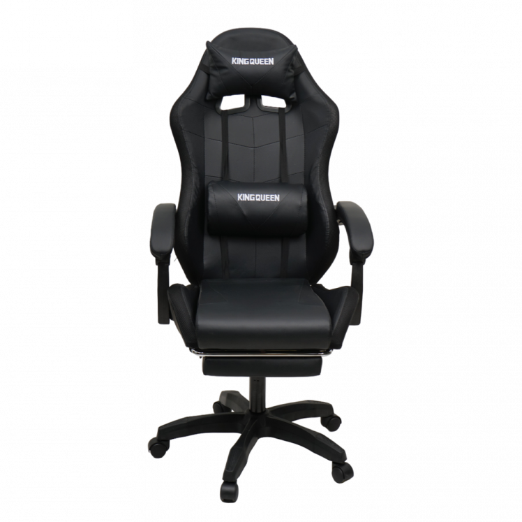 Кресло 908 КИНГКУЕЕН цвет черный с массажем и подсветкой 908-блаcк-масс / KINGQUEEN 908-black-mass_2