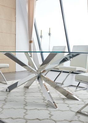 Стол Т088 (180) Серебро / T088_2