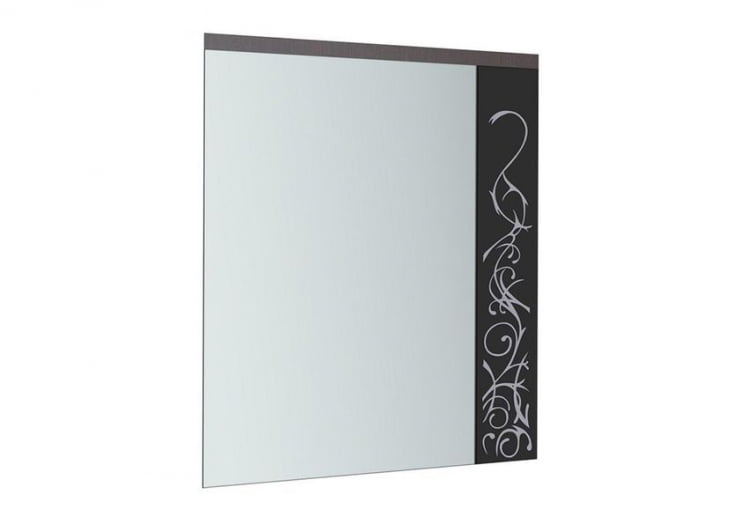 Зеркало навесное Юнона-2 ЗН-07 Венге - Дуб молочный_0