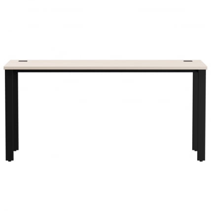 Стол прямой на металлокаркасе, опоры 45 гр Еверпроф ЕВО 254С004 Кашемир Черный / Everprof EVO 254S004_1