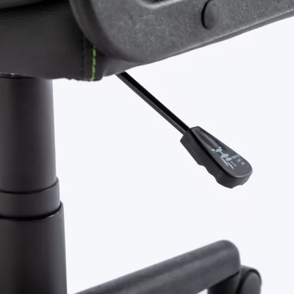 Кресло компьютерное БРАБИКС Стрипе ГМ-202 экокожа Черный-зеленый / BRABIX Stripe GM-202_12