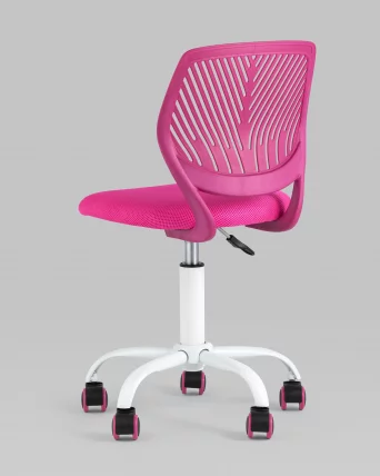 Детское компьютерное кресло Анна Ярко-розовый_5