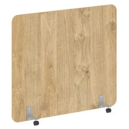 Перегородка на металлических опорах, на роликах Р-лине ДП.Р-160-140 Тиквуд Светлый / R-line DP.R-160-140_0