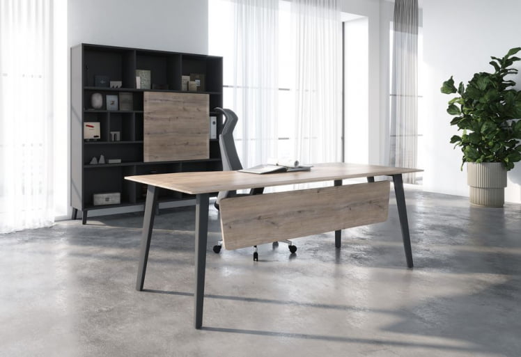 Стол руководителя ДЖАЙ ДЖСТ 1690 Дуб Каньон / JAY JST_1