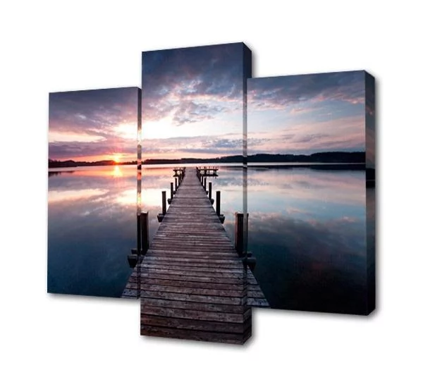 Модульная картина Мост к закату Топлигхт хсм ТЛ-М2055 / Toplight TL-M2055_0
