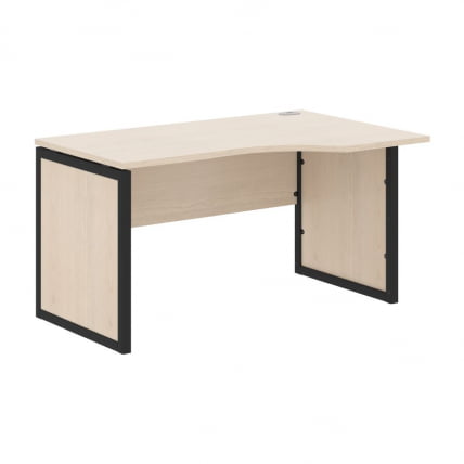 Стол письменный правый КСТЕН-КП КСКПCЕТ 149 Р Бук Тиара Антрацит / XTEN-QP XQPCET R_0