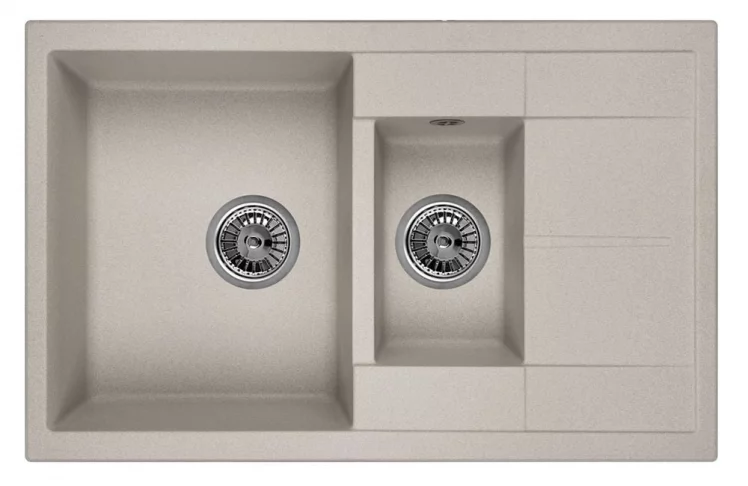 Кухонная мойка ГРАНУЛА 7802 Базальт / GRANULA_0