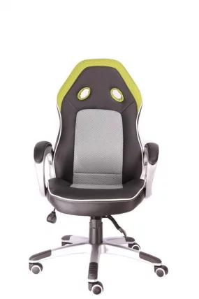 Кресло геймерское Еверпроф Дриве ТМ Экокожа Зеленый / Everprof Drive TM_2