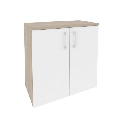 Шкаф низкий широкий (2 низких фасада ЛДСП) ОНИКС О.СТ-3.1 Дуб Аттик/Белый / ONIX O.ST-3.1_0