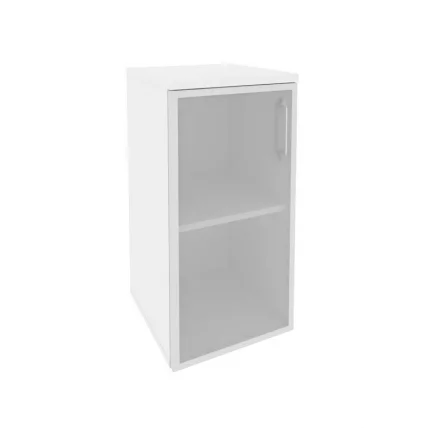Шкаф низкий узкий левый ОНИКС О.СУ-3.2Р(Л) Белый Бриллиант / ONIX O.SU-3.2R(L)_0