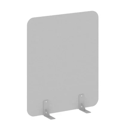 Перегородки на металлических опорах на фетровых подпятниках Р-лине ДП.Ф-100-120 Серый / R-line DP.F-100-120_0