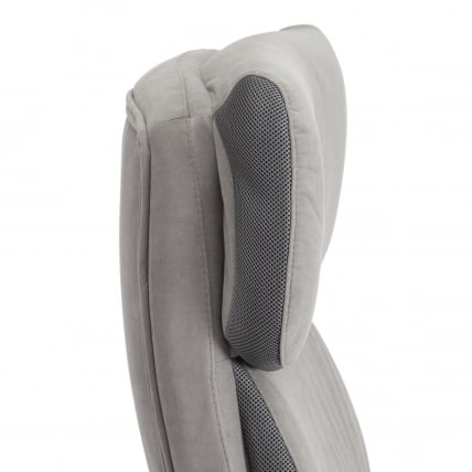 Кресло руководителя Дуке метал БЛ велюр, серый, 29/ТВ-12 / Duke metal BL 29/TW-12_9