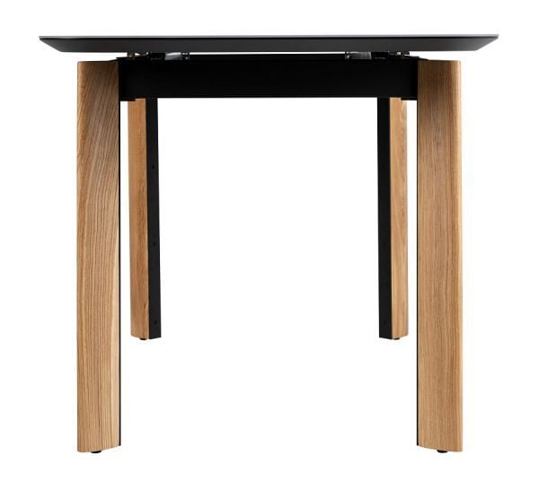 Стол раскладной Комби Гласс 140-180 Аутоматиc Натур/Дэрк матте гласс / Combi Glass Automatic Natur/Dark matte glass_4