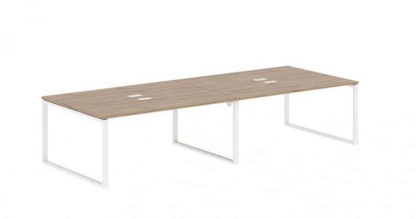 Бенч-система ЕДИС ЕКВСТ 3513 Дуб Денвер светлый Белый / EDIS EQWST_0