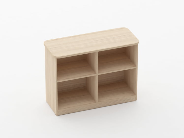 Тумба приставная к столу Глассй 3.18.101 Дуб молочный / Glassy_0