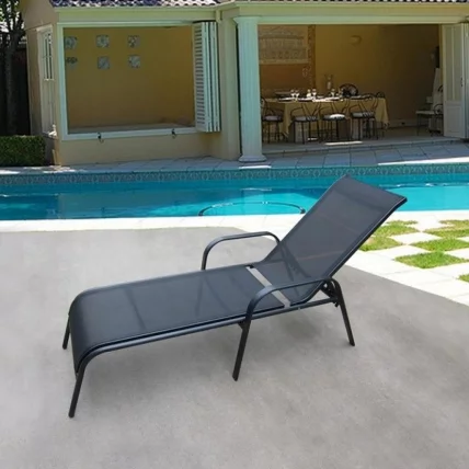 Шезлонг-лежак Бирма-1 МC-2051А Блаcк / MC-2051A Black_0