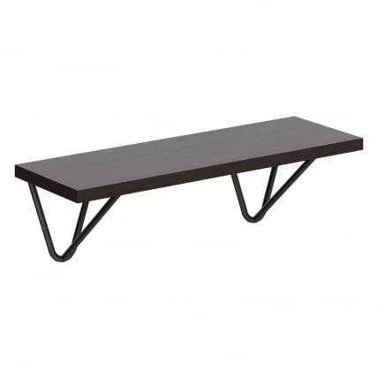 Полка навесная CОФФЕЕ СХ2-ВИРЕ Венге магия / COFFEE SH2-WIRE_0