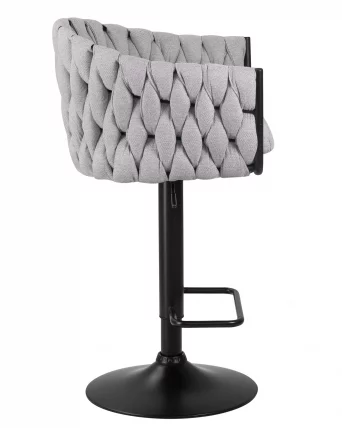 Стул барный ДОБРИН ЛЕОН Серая ткань ЛАР 275-17 / DOBRIN LEON LAR_2