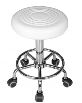 Табурет мастера ДОБРИН БИЛЛЙ Белый / DOBRIN BILLY_1