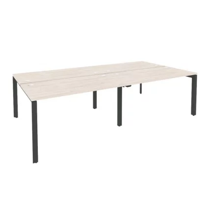 Рабочая станция на П-образном м/к ОНИКС О.МП-Д.РС-4.3.7 Денвер Светлый/Антрацит / ONIX O.MP-D.RS-4.3.7_0