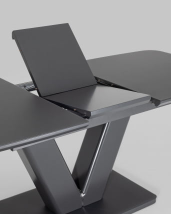 Обеденный стол Вильнюс раскладной 160-200кс90 Серый / 160-200x90_5