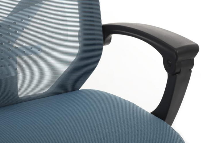 Кресло Оливер РCХ В-203АC Черный пластик/Синий / Oliver RCH W-203AC_7