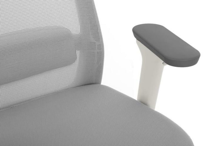 Кресло Ворк W-218C ВХИТЕ Светло-серый / Work WHITE_9