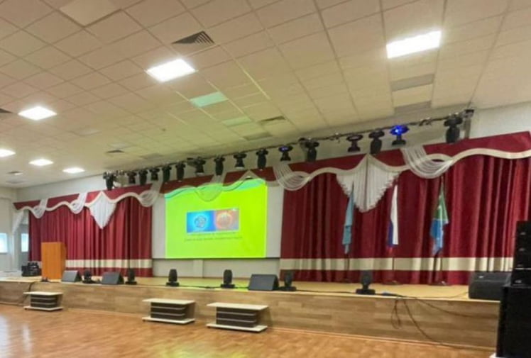 Комплект одежды для сцены. Ткань атлас плотный_1