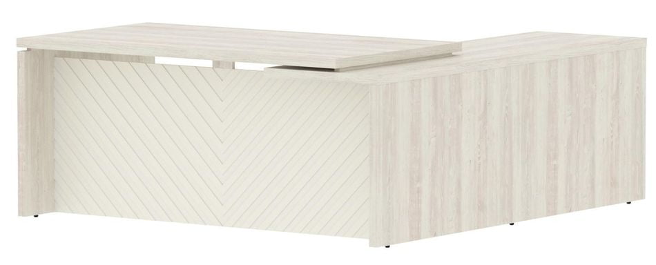 Стол руководителя левый Торр ЛУКС ТЛCТ 1820 Л Сосна Эдмонд Латте / Torr LUX TLCT L_0