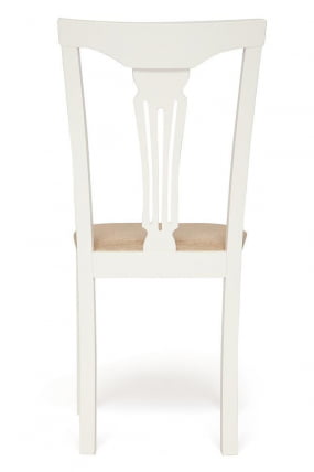 Стул Гермес/ Хермес дерево гевея, 43х49х94см, буттер вхите, ткань песочная (ДЖаффй 104-58) / Hermes butter white, (Jaffy_3