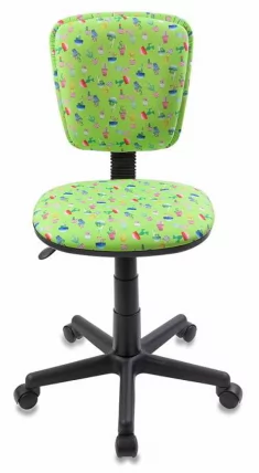 Кресло детское Бюрократ CХ-204НКС/CАCТУС-ГН Зеленый Кактусы / CH-204NX/CACTUS-GN_1