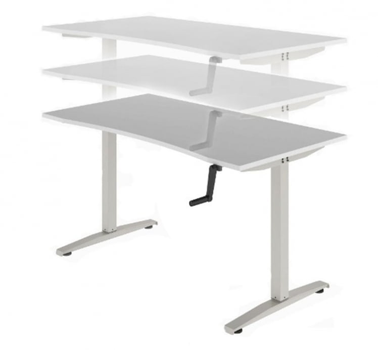 Стол рабочий КСТУП 127 Бук Тиара / XTUP_1