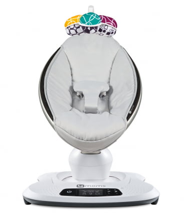 Электронное кресло-качалка 4Момс Мамароо 4.0 Серебро / 4Moms Mamaroo_10