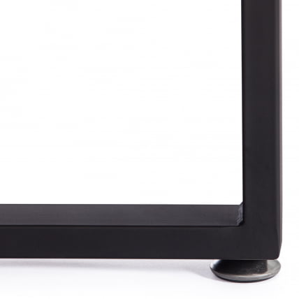 Комплект (стол, 4 стула) КУАДРОН (мод. ПТ14) Стол: МДФ/металл, стул: металл/шенилл, 100х100х73 см, 69х56х71 см, Моча (мокко) ЛЙ1701-27/черный / QUADRON (mod. PT14) Mocha LY1701-27/черный_13