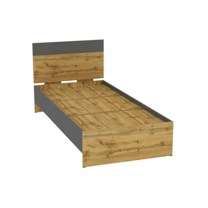 Кровать Алиса(Л25)947х903х2063(ДВ-Графит) / Алиса(L25)947х903х2063(ДВ-Графит)_0