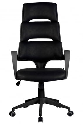 Кресло РCХ САКУРА Черный Пластик/Фьюжн Черный / RCH SAKURA_1