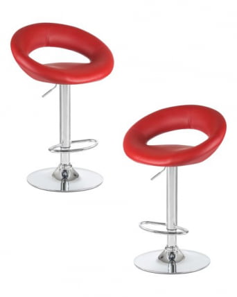 Стул барный ДОБРИН МИРА (бордовый) 2 шт / DOBRIN MIRA_0