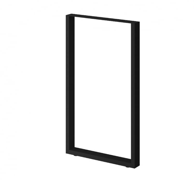 Опора барной стойки ОП2 Черная для ПФБ регулируемая_0