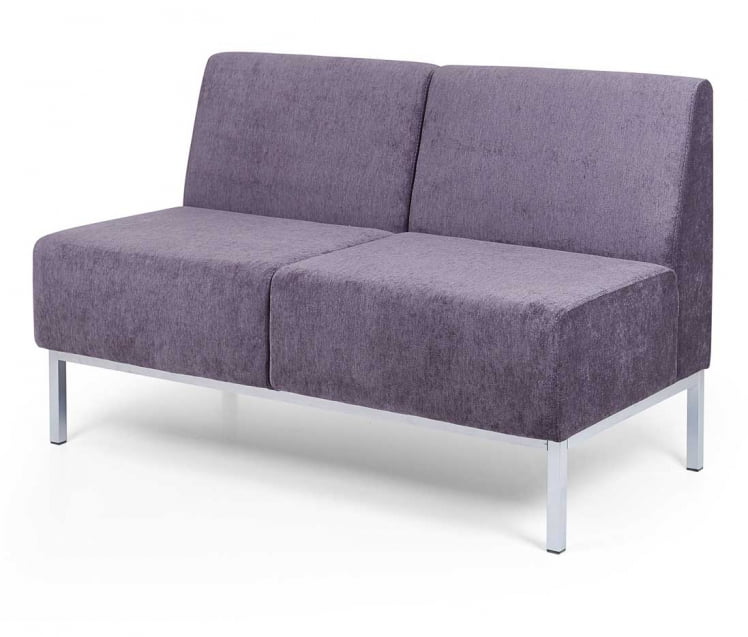 Диван Компакт 2х местный Глазго 47 Темно-темно синий / Glazgo_1